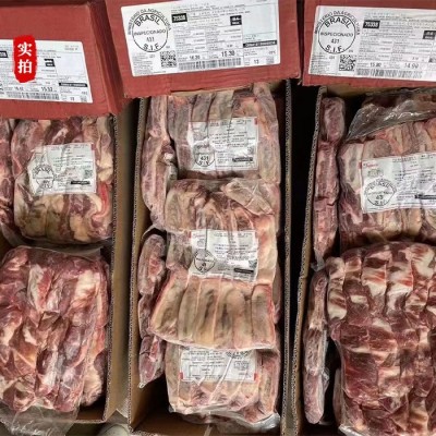 巴西431牛肋条 短肋条牛肉牛扒牛排烤肉店烧烤店 一包1.1-1.5公斤图4
