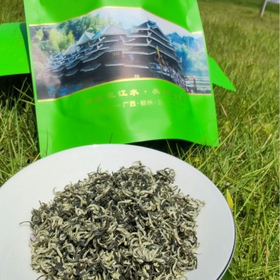 高山卷毛峰白毛秋茶浓香绿茶特级碧螺春口粮茶清香桂花图3