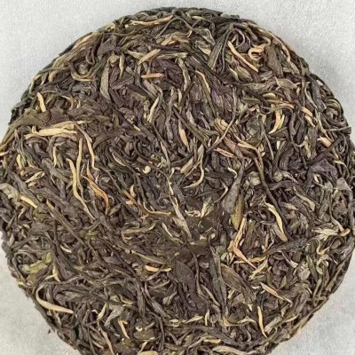 云南普洱茶饼原产地冰岛紧压茶冰岛甜普洱茶生茶饼357g厂家直销图2