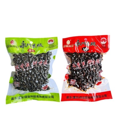 君意永川豆豉袋装原味香辣味黑豆豉炒菜家用调味品特产豆鼓图5