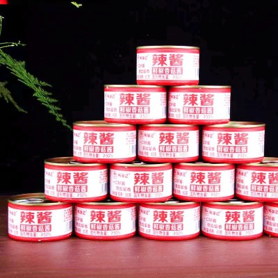 批发包邮马锦记鲜椒香菇酱 家用开胃拌饭拌面调料香辣香菇酱代发图2