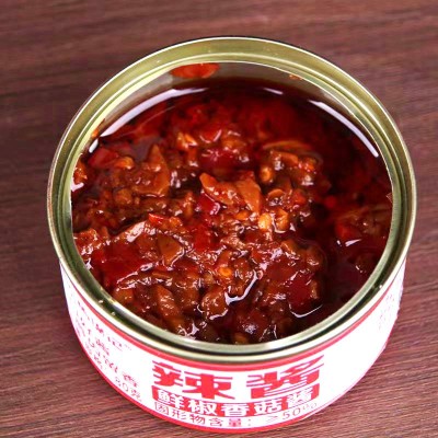批发包邮马锦记鲜椒香菇酱 家用开胃拌饭拌面调料香辣香菇酱代发图4