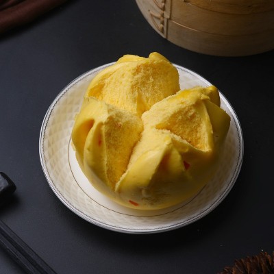 面圣手撕南瓜开花馒头90g*6个家庭装早餐馒头点心微波速食面点图5