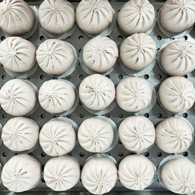 谷豆顺广式紫薯包批发冷冻食品茶楼饭堂早餐下午茶紫薯包厂家批发图3