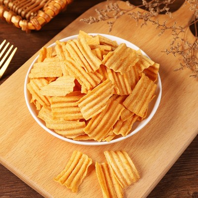 味溢家大波浪薯片200包黑椒牛排膨化网红休闲零食小吃大礼包批发图3