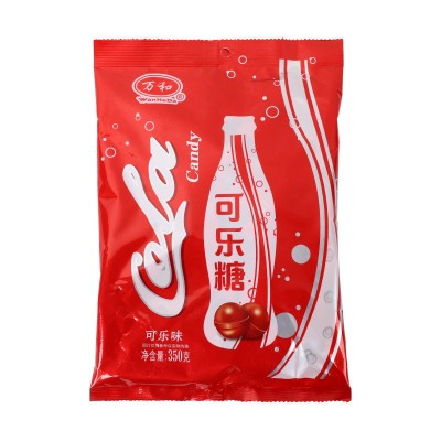 万和可乐雪碧青柠汽水味硬糖350g柠檬可乐味糖抖音招待零食喜糖果图5