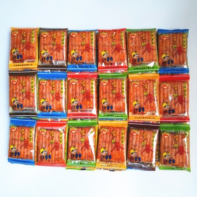 嘴巴香麻辣条休闲零食品辣片80后90后儿时怀旧大礼包独立小包包邮