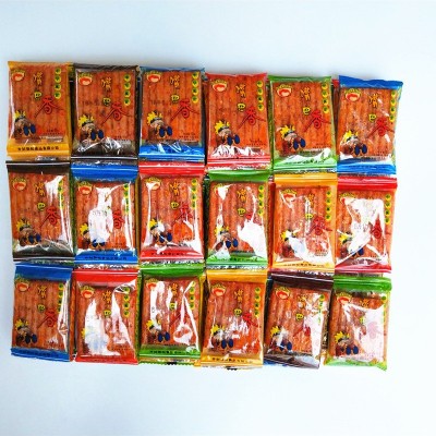 嘴巴香麻辣条休闲零食品辣片80后90后儿时怀旧大礼包独立小包包邮图4