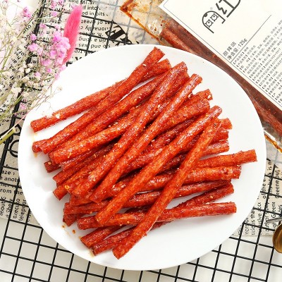 拾光悠味网红辣条辣棒辣皮休闲零食面筋地摊怀旧零食工厂批发图3