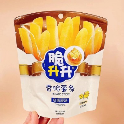 脆升升香脆薯条40g原切土豆条番茄味商超便利店热卖休闲食品批发图5