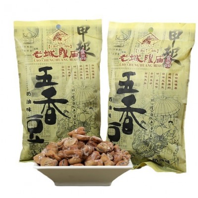 上海特产老城隍庙奶油五香豆200克蚕豆休闲零食批发图3