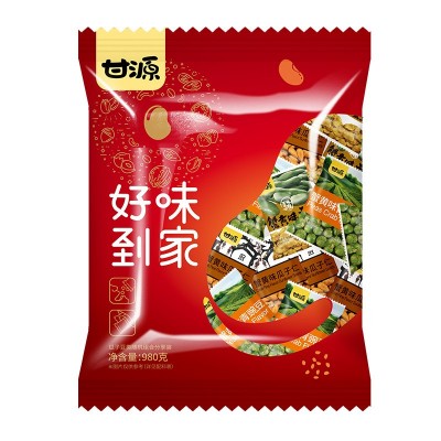 甘源【980g零食大礼包】好味到家坚果炒货青豆蚕豆瓜子企业团购中图5