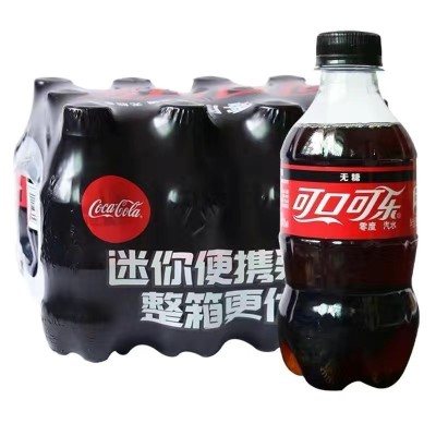 可口可乐/雪碧/芬达/混装300ml*12瓶迷你便携装饮料整箱批发图3