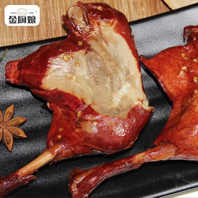 金厨娘鸭腿100g大鸭腿盐焗味香酥味真空包装熟食解馋鸭肉卤鸭腿图3