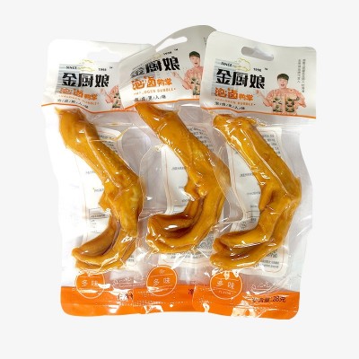 金厨娘鸭掌 28g多味30g泡椒味香脆鸭爪 卤味鸭肉休闲零食厂家直供