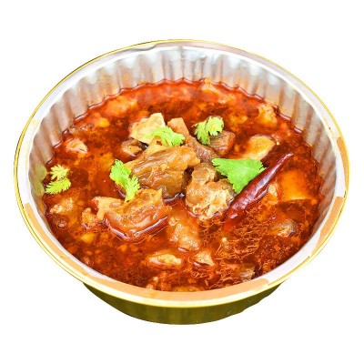 内蒙特产红烧筋头巴脑650g香辣速食牛杂煲火锅加热即食下酒菜图5