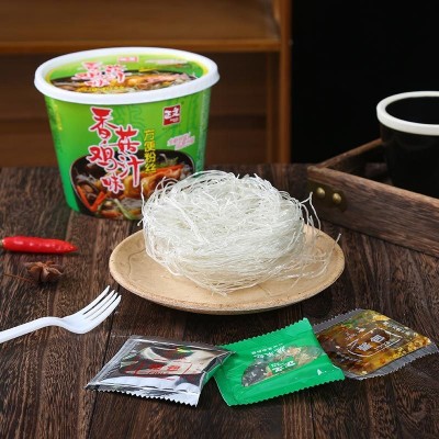 正文香菇鸡汁粉丝90gX12桶厂家直销 一件代发 批发供应 量大价优图2