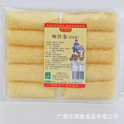 火锅食材响铃卷黄金卷脆铃卷腐竹卷油炸腐竹商用批发图4