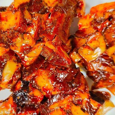 武冈特产武冈卤菜华鹏卤豆腐多磨坊大卤干豆干零食香辣硬豆腐干图4