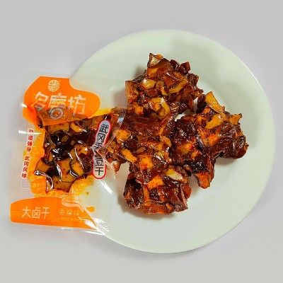 武冈特产武冈卤菜华鹏卤豆腐多磨坊大卤干豆干零食香辣硬豆腐干图2