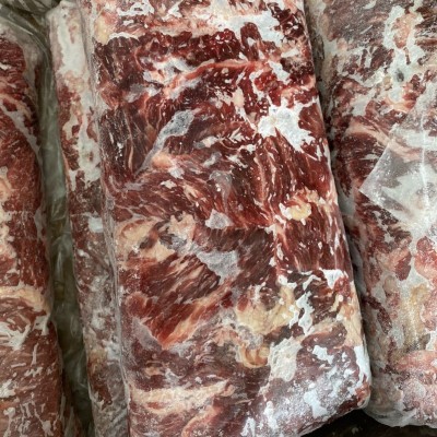 新鲜牛碎肉清真牛肉批发筋头巴脑冷冻散养牛肉块火锅烧烤食材批发图4