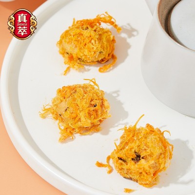 【新品推广价】肉松梅菜酥饼 裹满好肉松 咸鲜甜酥脆10斤整箱批发图3