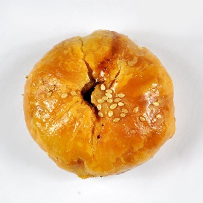 正宗金华酥饼烧饼大酥饼礼盒装256g*4即食糕点零食小吃厂家直销图1