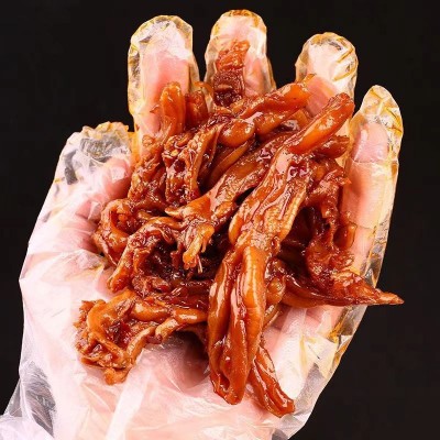无骨鸭掌香辣去骨湖南特产辣味休闲食品小吃卤味即食熟食追剧必备图2