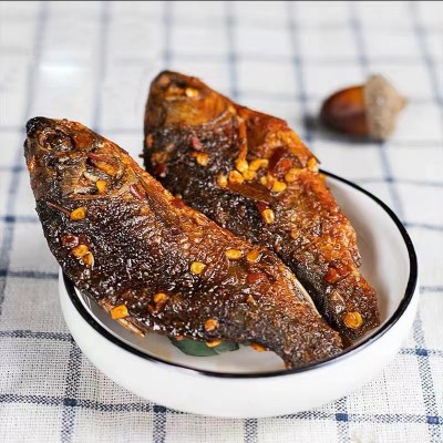 湖南特产手撕鲫鱼独立小包装即食香辣鱼仔干休闲零食下酒解馋图4