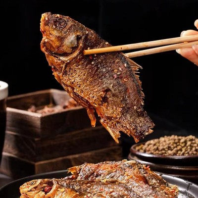湖南特产手撕鲫鱼独立小包装即食香辣鱼仔干休闲零食下酒解馋图2