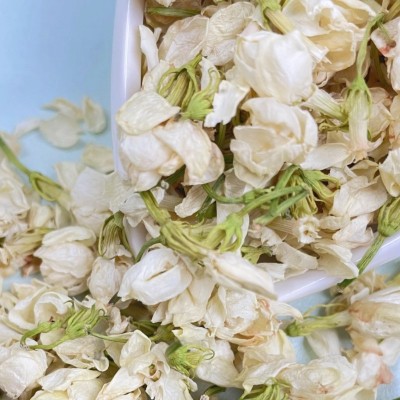 广西横县茉莉花干无硫现摘新鲜花苞50g花茶原料干花厂家批发代发图3