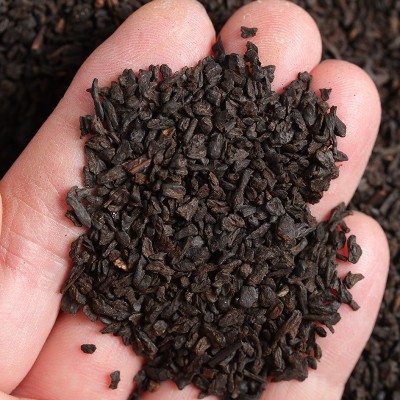 批发云南普洱茶勐海糯香（B5号）茶化石 碎银子老茶头 熟茶500克