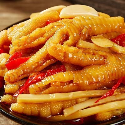 无骨鸡爪罐装批发去骨凤爪侠休闲网红零食柠檬酸辣鸡爪脱骨