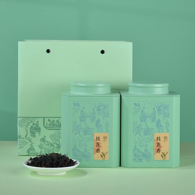 凤凰单枞桂花香茶叶柚花香乌龙茶鸭屎香蜜兰香铁罐礼盒装凤凰单从图5