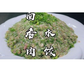 茴香肉水饺好吃有诀窍，教你饺子馆不外传秘诀，鲜嫩多汁太香了