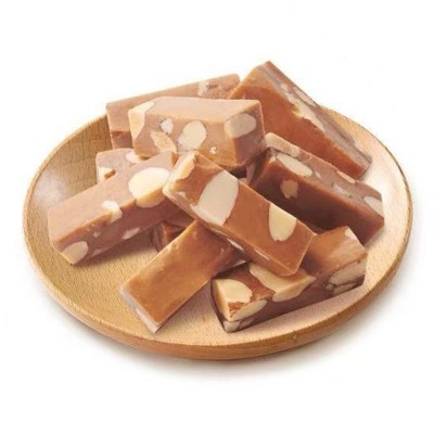 杏仁海盐太妃糖巴旦木焦糖手工独立包装休闲零食喜糖年货坚果酥糖图5