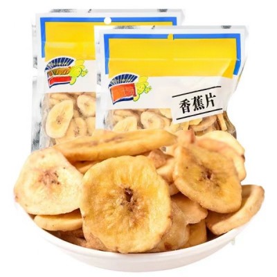 香蕉片干500g散装香焦干片脆非菲律宾水果干零食特产批发蔬果原味图5