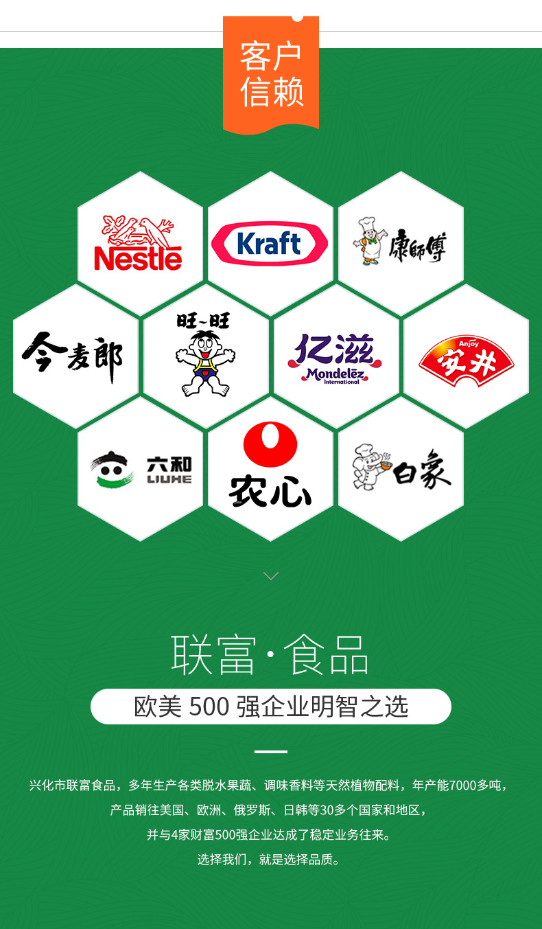 兴化市联富食品有限公司合作客户