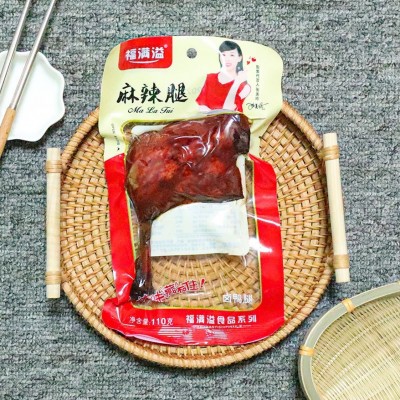 110g大鸭腿熟食卤味乡巴鸡腿麻辣五香盐焗腿肉类零食休闲食品批发图4