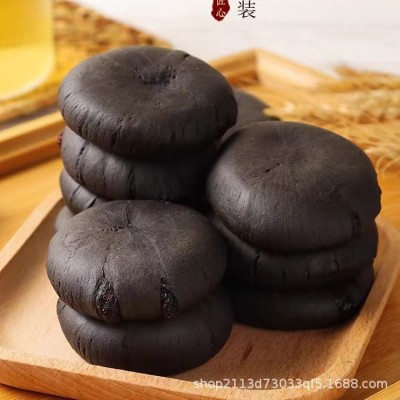 五黑桑葚紫米饼低糖早餐糕点心粗粮饱腹代餐零食品图2
