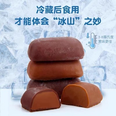 法国瑞士连冰山雪融巧克力175g软心牛奶黑巧混合24粒圣诞节礼物图4