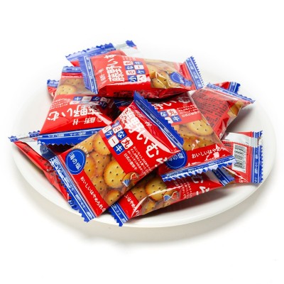 藤野一村袋装小圆饼248g 海盐饼干小圆饼干日式风味休闲零食批发图2