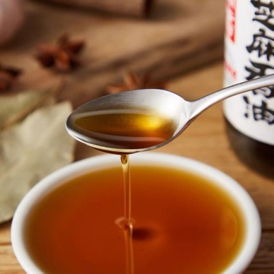 龙溪一滴香黑芝麻香油405ml 一级压榨火锅香油 生产日期2024年11