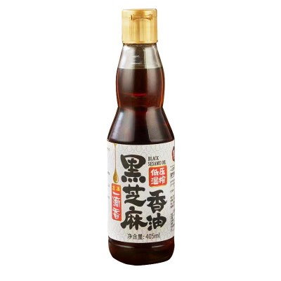 龙溪一滴香低温压榨高端黑芝麻香油405ml 火锅香油生产日期24年11图3