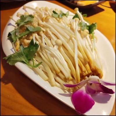 农家自种现摘新鲜黄色金针菇蔬菜食用菌火锅食材包邮现采金针菇图4