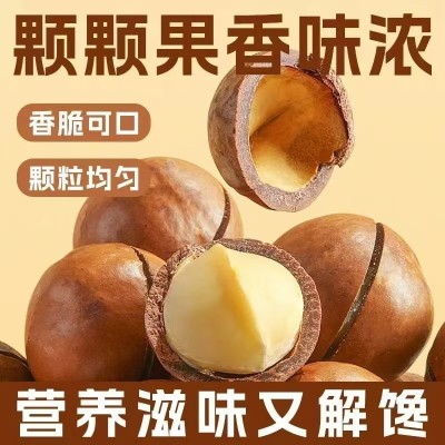 【净重】阿尤布新货夏威夷果奶香味大颗粒大开口坚果零食批发价整图2