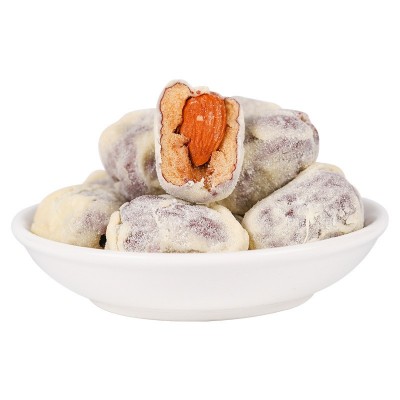 正泓奶枣巴旦木160g厂家现做现发网红枣大枣奶酪办公休闲零食图5