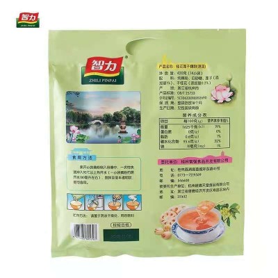 智力桂花莲子藕粉420克图5