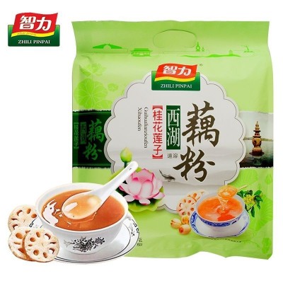 智力桂花莲子藕粉420克图4