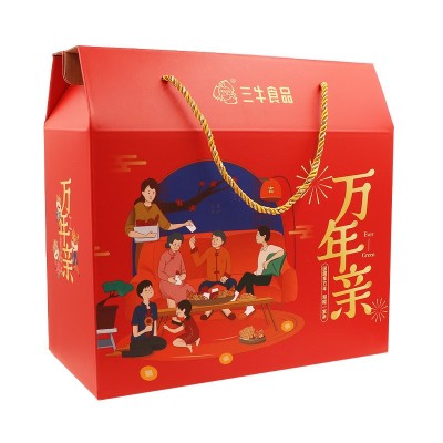 三牛饼干 礼盒饼干 1600g万年亲礼盒 休闲零食图2